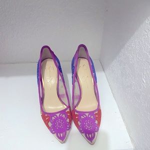 Multi Colored Pumps